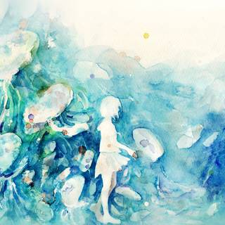 Watercolor 4k wallpaper