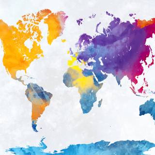 Watercolor 4k wallpaper