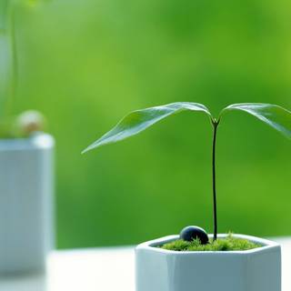 Seedlings wallpaper