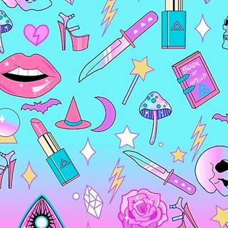 Teenage girl iPhone wallpaper