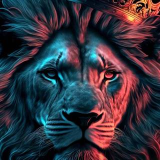 Lion 4k iPhone wallpaper