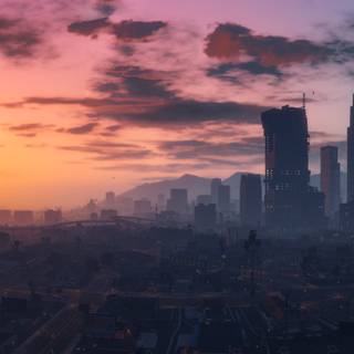 Los Santos 4k wallpaper