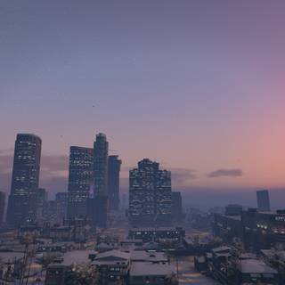 Los Santos 4k wallpaper