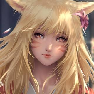 Sakura anime 4k wallpaper