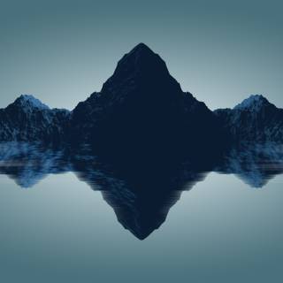 Landscape minimal 4k wallpaper