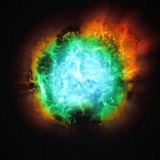 4k super nova wallpaper