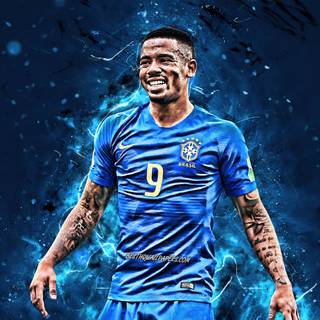 Gabriel Jesus 4k HD wallpaper