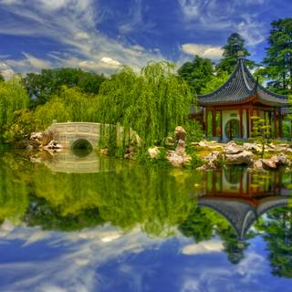 4k gardens wallpaper