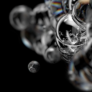 Bubbles 4k wallpaper