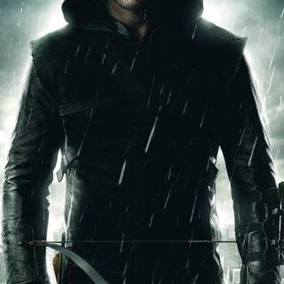 Green Arrow phone 4k wallpaper