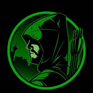 Green Arrow phone 4k wallpaper
