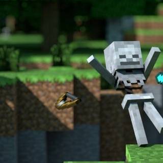 Minecraft iPhone 4k wallpaper