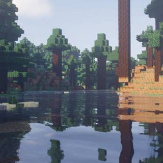 Minecraft iPhone 4k wallpaper