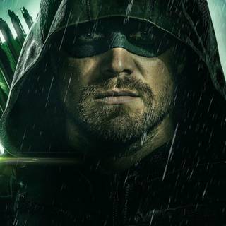 Green Arrow phone 4k wallpaper