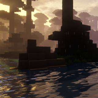 Minecraft iPhone 4k wallpaper