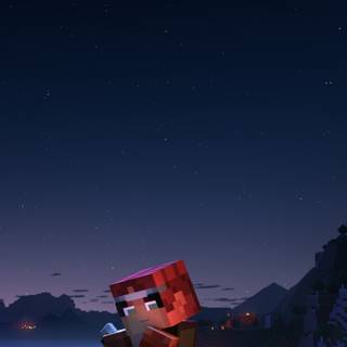 Minecraft iPhone 4k wallpaper
