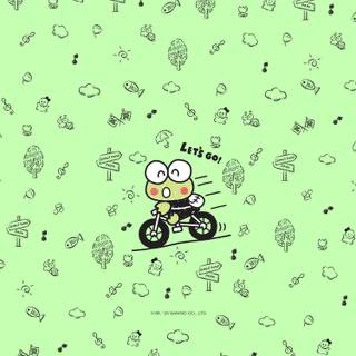 Aesthetic Keroppi wallpaper