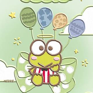 Aesthetic Keroppi wallpaper