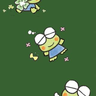 Aesthetic Keroppi wallpaper