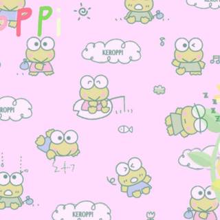 Aesthetic Keroppi wallpaper