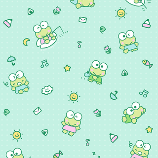Aesthetic Keroppi wallpaper