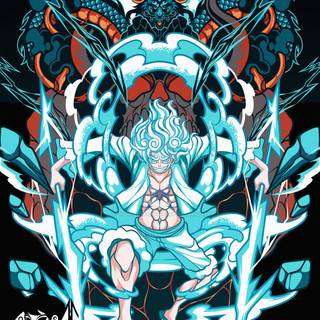 Sun God Nika Luffy wallpaper