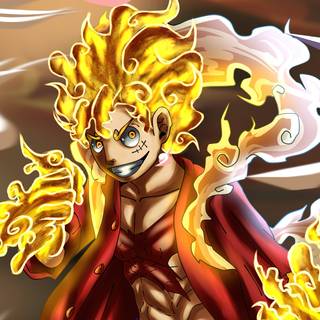 Sun God Nika Luffy wallpaper