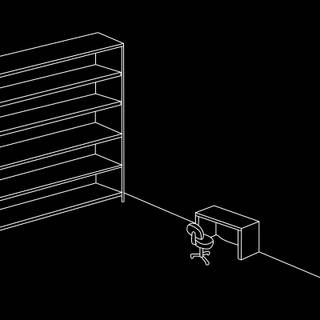 Desktop bookshelf wallpaper