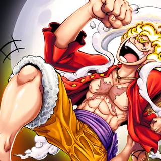 Sun God Nika Luffy wallpaper