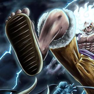 Sun God Nika Luffy wallpaper