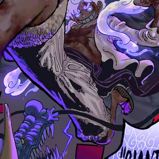 Sun God Nika Luffy wallpaper