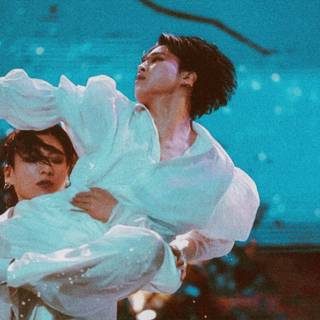 Jikook computer wallpaper