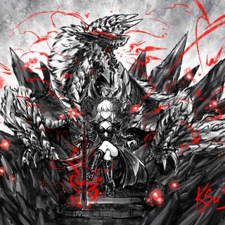 Stygian Zinogre wallpaper