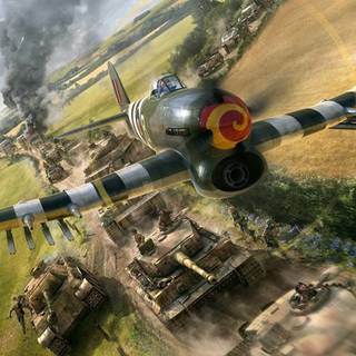 World War II fighter planes wallpaper