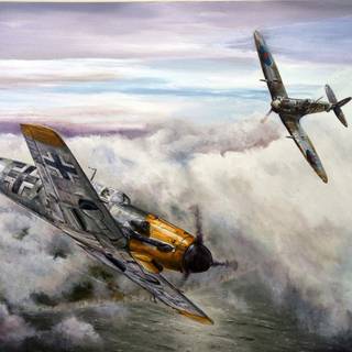 World War II fighter planes wallpaper