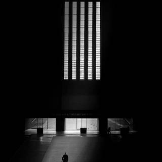 Men shadow wallpaper