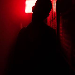 Men shadow wallpaper