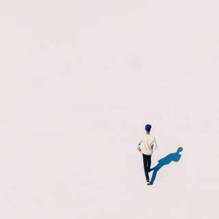 Men shadow wallpaper