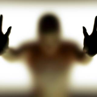 Men shadow wallpaper