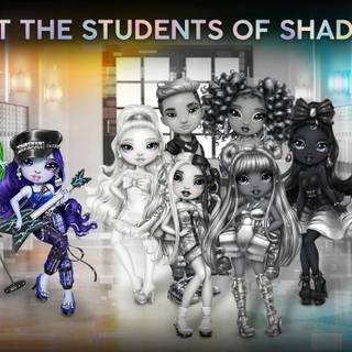 Neon Shadow wallpaper