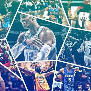 Sports collage desktop wallpaper