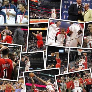 Sports collage desktop wallpaper