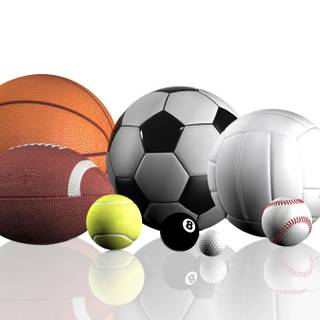 Sports collage desktop wallpaper