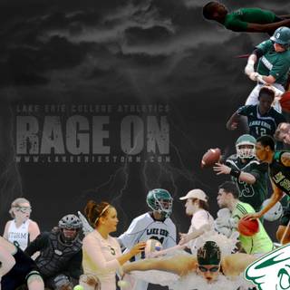 Sports collage desktop wallpaper