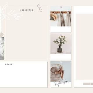 Laptop organizer wallpaper