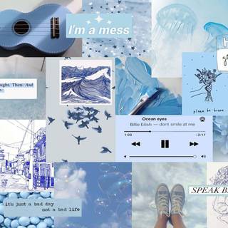 Spring collage horizontal wallpaper