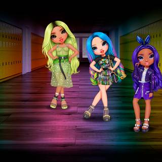 Rainbow High characters wallpaper