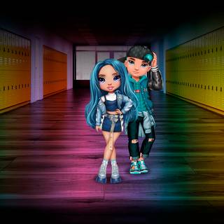 Rainbow High characters wallpaper