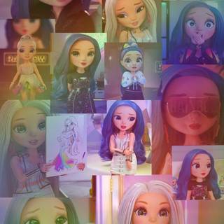 Rainbow High characters wallpaper