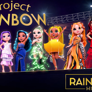 Rainbow High characters wallpaper